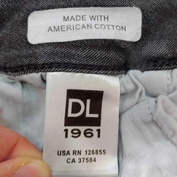 DL1961 No 3 Instasculpt Skinny Jeans in Weathered - Picture 12 of 14